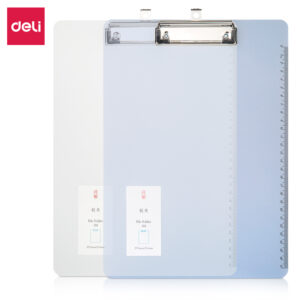 得力72605_A4单板夹(混色)(个)