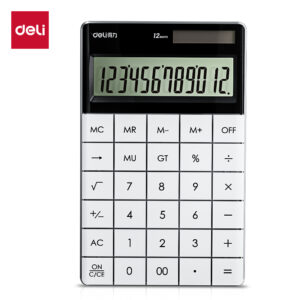 得力1654桌面计算器(深灰)(台)