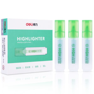得力S625荧光笔(绿)(支)