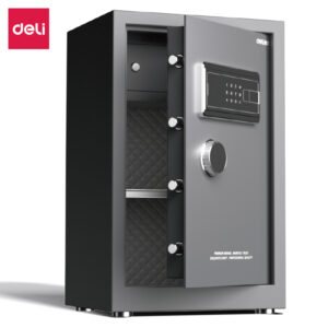 得力AE121电子密码保险箱保管箱H600(灰色)(台)