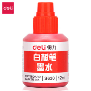 得力S630白板笔墨水 12ML(红)(瓶)