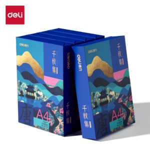 得力ZF002国风复印纸·唐A4-70g-5包(混)(包)