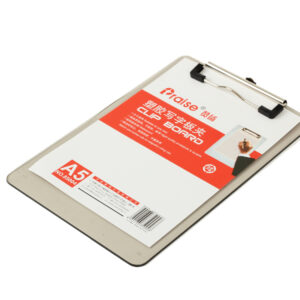 赞扬85003塑料板夹A4 平头