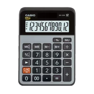 卡西欧MX-120B计算器  12位 大型显示屏(混色)