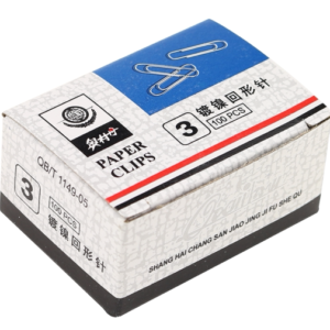 奥林丹镀镍回形针 QB/T1149-05 100枚装