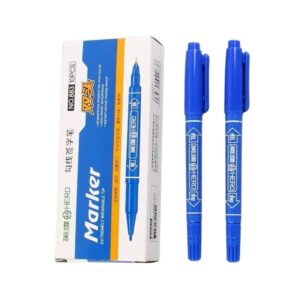 英雄883 小双头水性记号笔(蓝)(支)