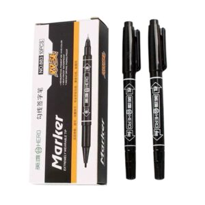 英雄883 小双头水性记号笔(黑)(支)