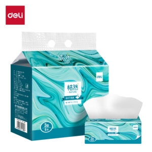 得力桔然MR3120-05抽纸3层120抽(M码)(绿)(包)