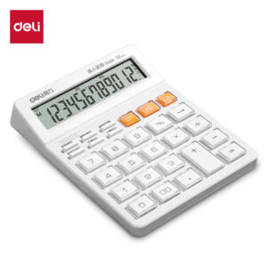 得力TE201语音计算器(白)(台)