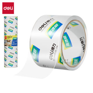 得力30320封箱胶带60mm*30y*50um(6卷/筒)(高透)