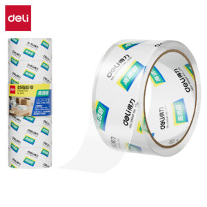 得力30201封箱胶带48mm*40y*50um(6卷/筒)(高透)