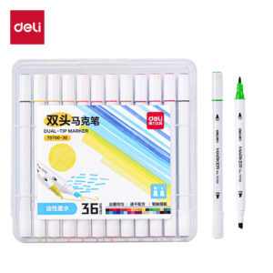 得力70700-36色儿童马克笔(混)(盒)
