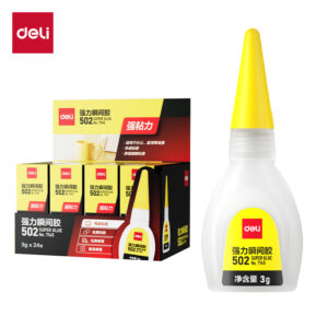 得力7145-502强力瞬间胶(透)