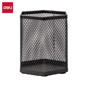 得力PK910笔筒(黑)(个)