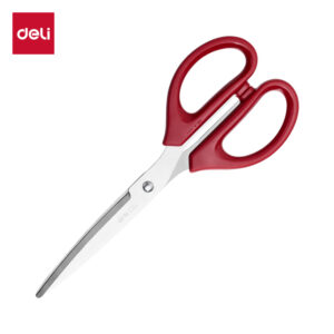 得力6009剪刀(红)180mm