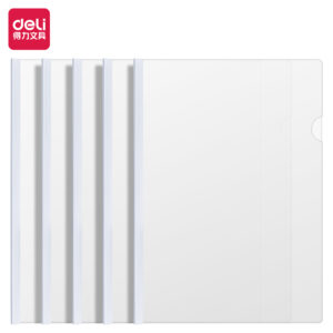 得力5531_9mm三角抽杆夹(白)(5个/包)