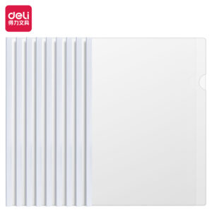 得力5538_6mm水滴抽杆夹(白)(个)