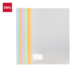 得力5538_6mm果冻晴天水滴抽杆夹(混)(个)