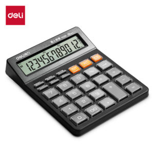 得力TE201语音计算器(灰)(台)