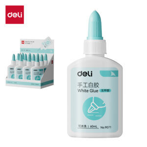 得力9071手工白胶60ml(绿)(瓶)