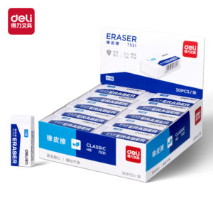 得力7531橡皮擦(白)(块)