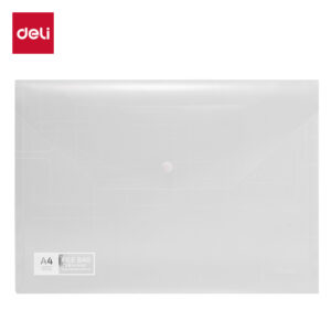 得力5501ES_A4经济型文件袋(透明)(个)