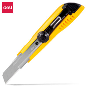 得力2043美工刀(黄色)