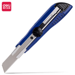 得力2043美工刀(蓝色)
