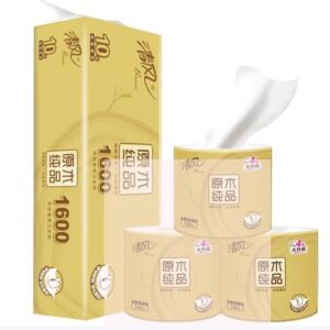 清风/KYFEN 小卷纸 B20A6J1 138*108mm 160克 4层 金装原木