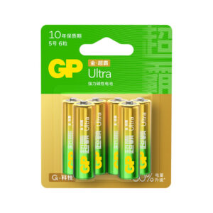 超霸 碱性电池卡装 GP15AU-2IL6 5号 1.5V 6节/卡