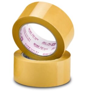 永大 封箱胶带 经济型 60mm*100m BOPP基材 米黄色