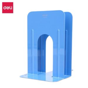 得力9263铁书立-9"(蓝)(2片/付)