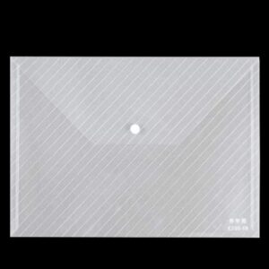 伟宇拓 按扣文件袋 C330-18 A4 330*237mm 横式 PP材质 白色