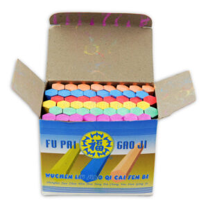 福牌 无尘粉笔 48支/盒 彩色