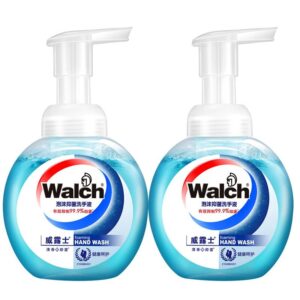 威露士/WALCH 泡沫抑菌洗手液 225ml*2瓶装 健康呵护