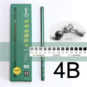 中华 绘图铅笔 101 4B 12支/盒