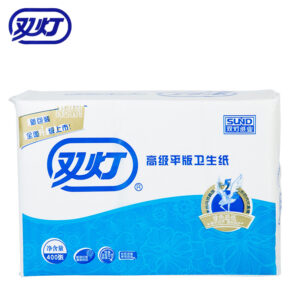 双灯 高级平板卫生纸 400张/包 20包/件