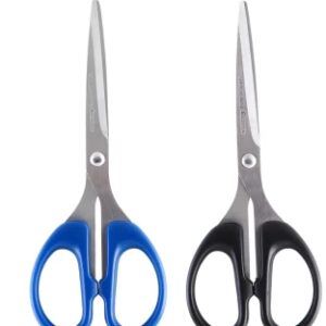 齐心 剪刀 B2712 160mm省力办公剪刀 混色