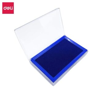 得力9864快干印台(蓝)(只)