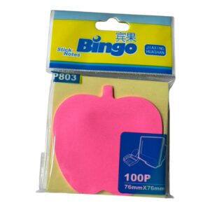 宾果P803记事贴76*76mm100张(混)(袋)