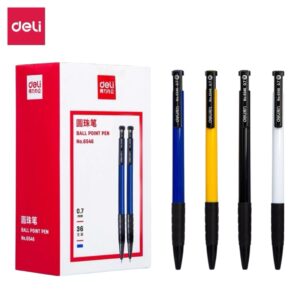 得力6546圆珠笔0.7mm子弹头(蓝)(支)