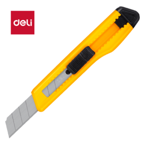 得力2001美工刀(黄色)