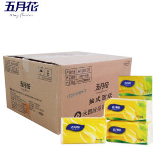 五月花 袋装抽纸 A1984SS 200抽*48包 双层