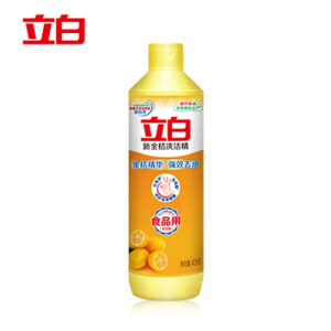 立白 洗洁精 新金桔 408g 黄色