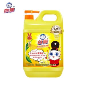 白猫 柠檬红茶洗洁精 C11103700 500g 2kg