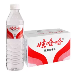 娃哈哈 饮用纯净水596ML*24瓶