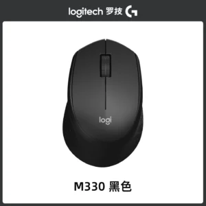 罗技M330无线鼠标 黑色