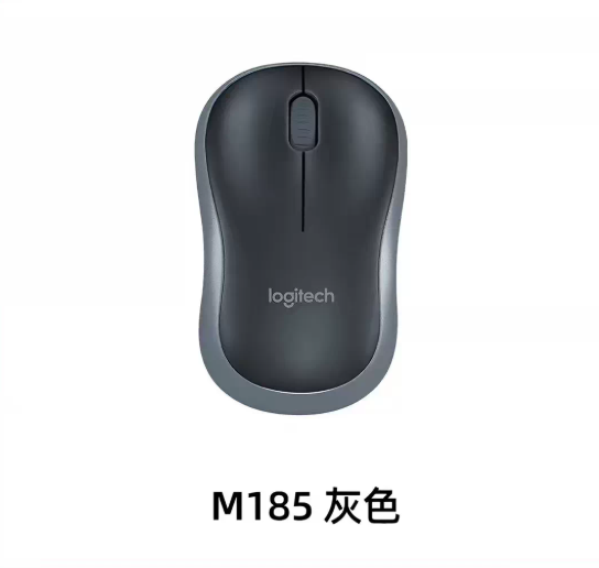 罗技M185无线鼠标 灰