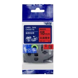 兄弟标签色带 TZe-441  18MM红底黑字 原装正品